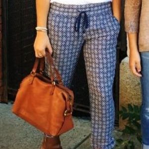 LOFT Marisa Patterned Pants